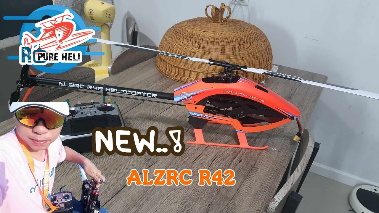 ALZRC R42   NEW MODELRC HELICOPTER AMMSEMBLY/SETUP/FF