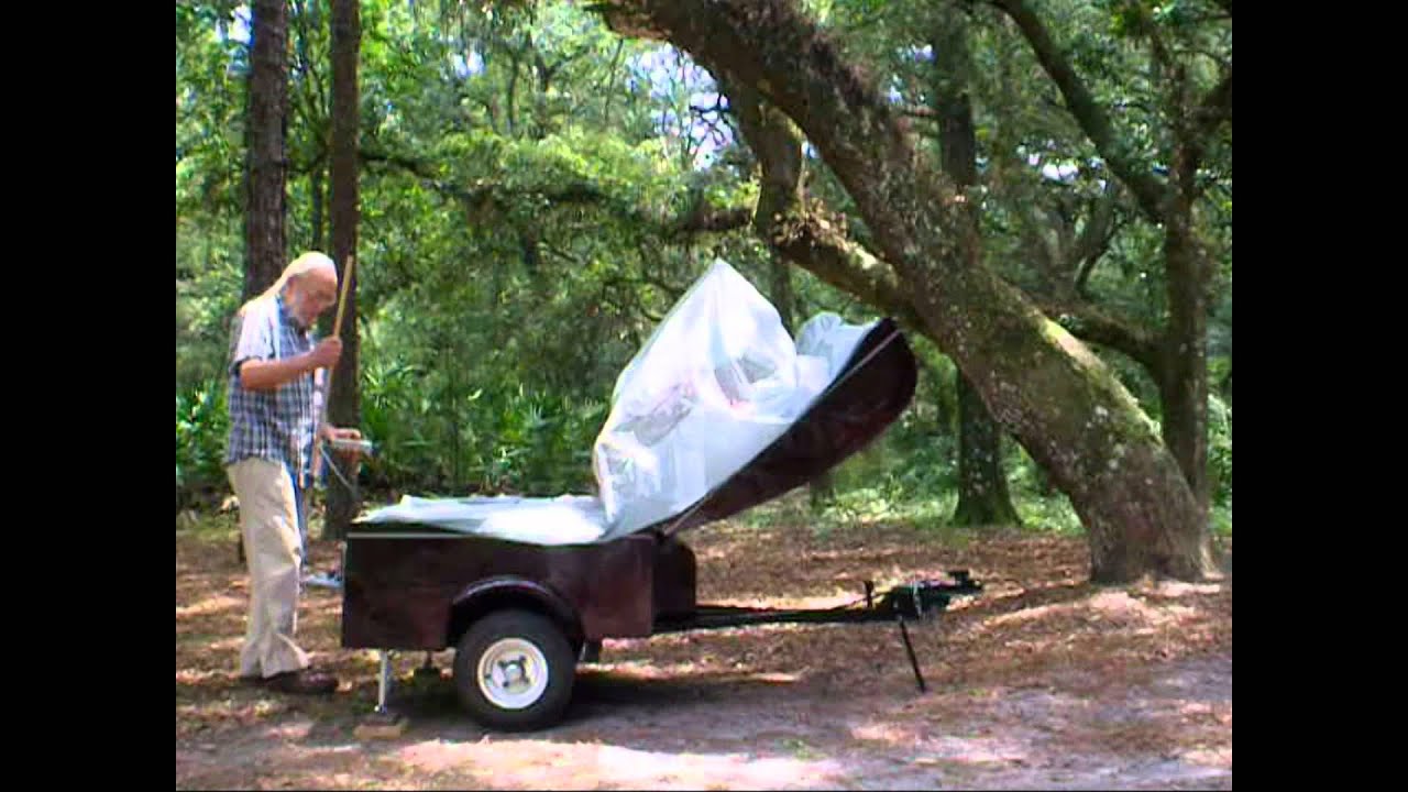 Motorcycle Camping Trailer