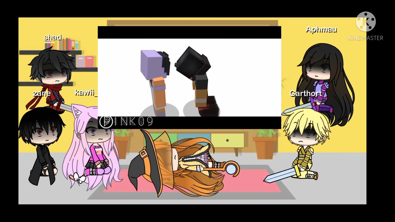 past mcd reacts to a amv😁👌🍭🧁💝
