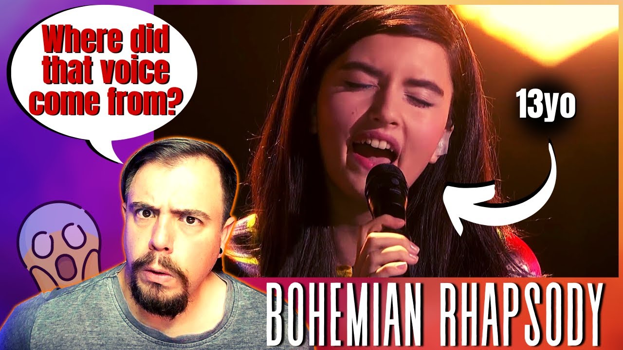 FIRST TIME REACTION │ Angelina Jordan - Bohemian Rhapsody  (America's Got Talent: The Champions One)