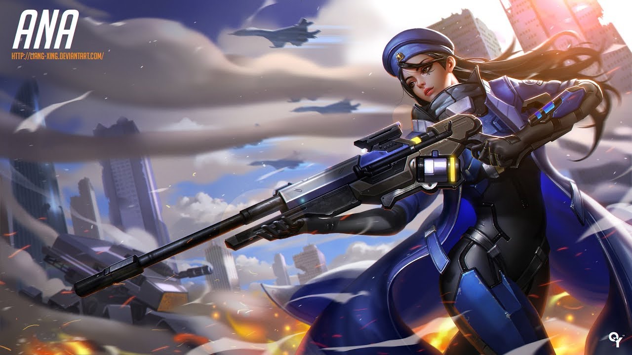 Overwatch - Ana Montage by Lykanthra