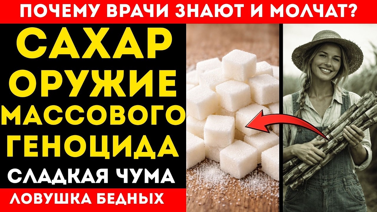 САХАР — БЕЛЫЙ ЯД 19 ВЕКА: КТО РЕШИЛ ЗАПУСТИТЬ СЛАДКУЮ ЧУМУ?!