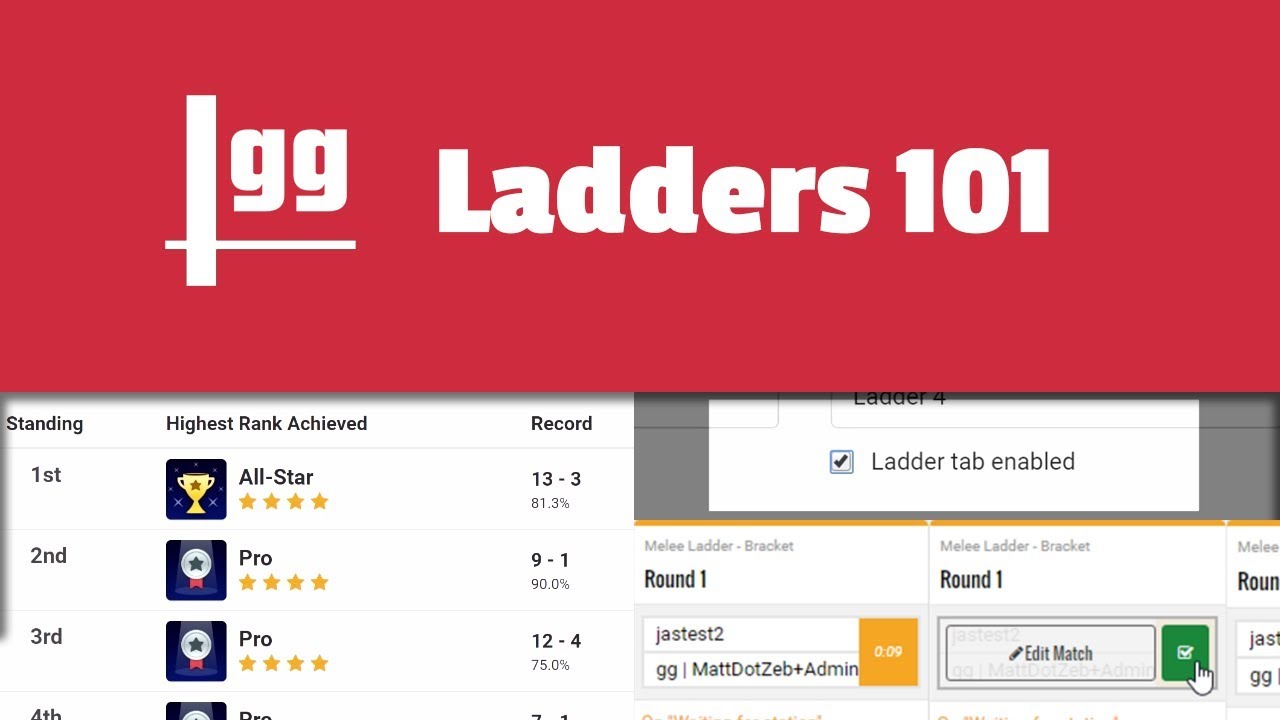 Ladders 101 on smash.gg