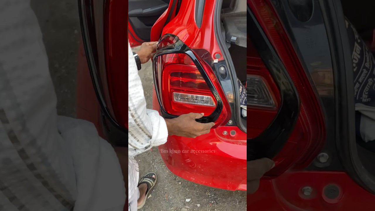 New swift tail light BLACK garnish✅🔥🔥#shorts #trending
