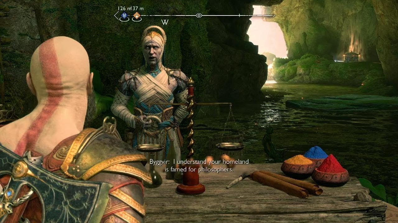 Dark Elves, Light Elves story God of War Ragnarök
