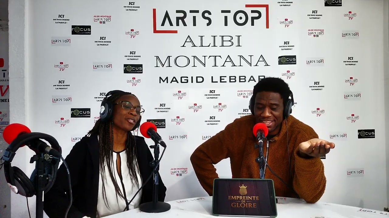 Empreinte de gloire avec Jones Tanté sur ARTS TOP TV