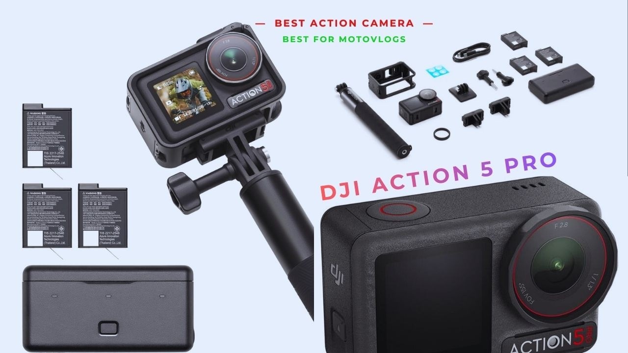 Unboxing DJI Action 5 Pro | Best Moto Vlogging Action Camera | Adventure Combo | #motovlog
