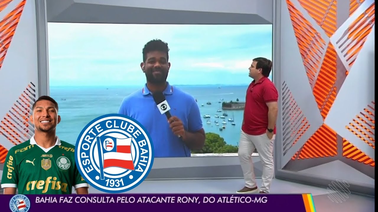 Globo Esporte BA - Bahia faz consulta pelo Rony, do Atlético-MG! Tricolor aposta no goleiro Ronaldo