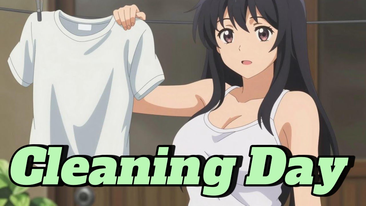 A Cleaning Day at Home | Easy Thai Short Story