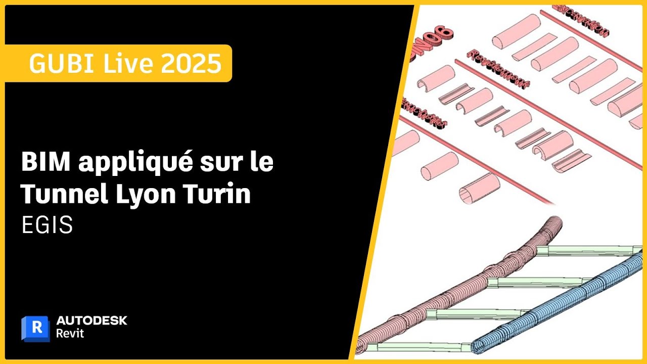 GUBI Live 2025 - BIM Appliqué sur le tunnel Lyon Turin
