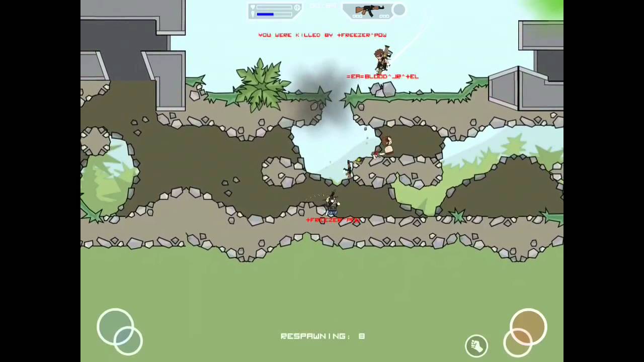 Doodle Army 2 Gameplay - Blood and Bloody Jrs ^_^