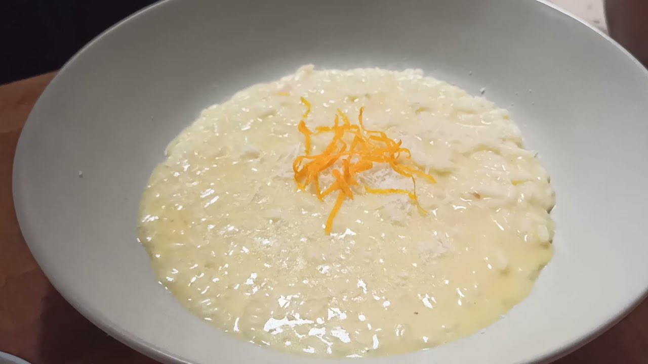 Risotto Arancia e Taleggio