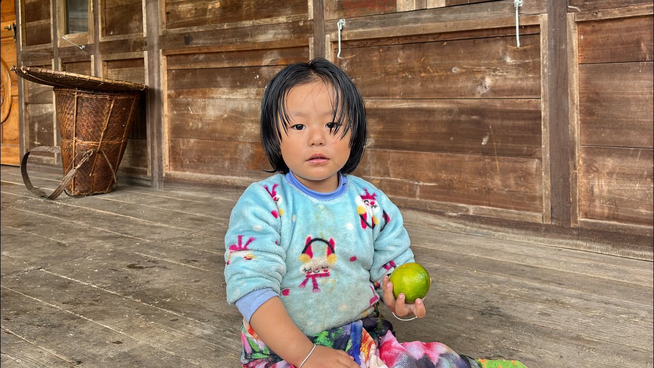 Village near Tibet border||life in Yangsang chu valley||daily life and farming