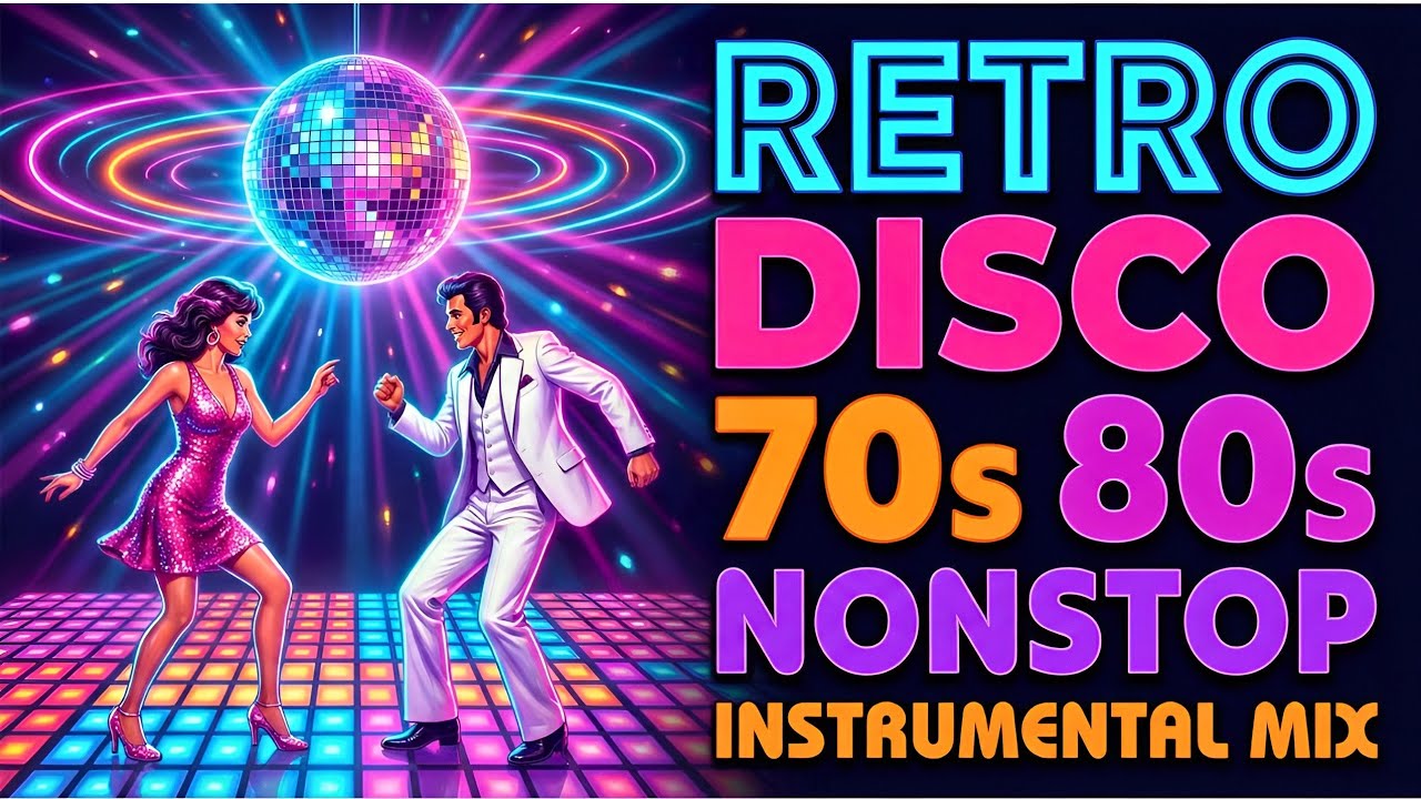 Italo Disco Instrumental-Nonstop 70s 80s 90s - Retro Melody Disco Collection | You're A Woman