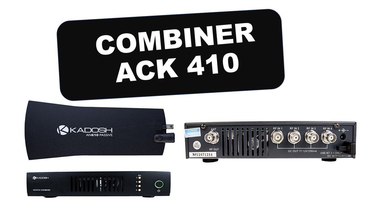 CONHEÇA O COMBINER ACK 410 - KADOSK