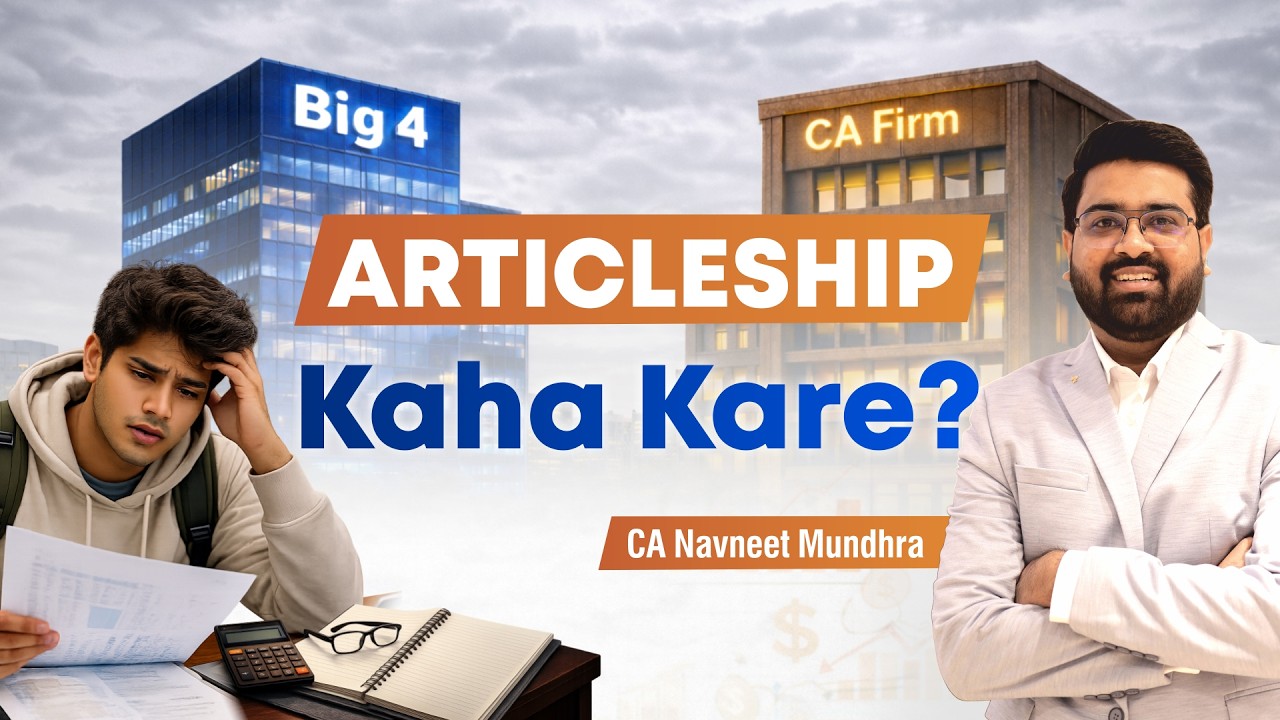 Where to pursue your articleship?🤔