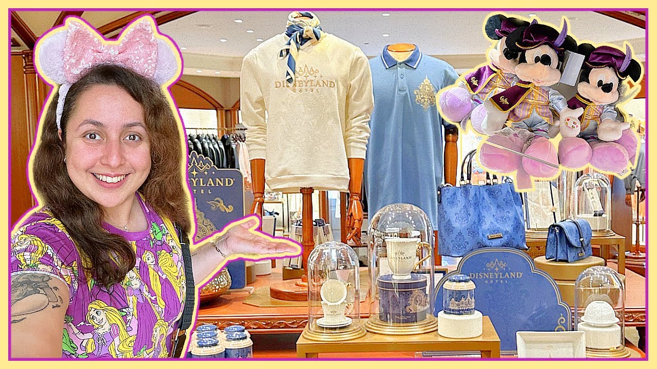 Disneyland Hotel EXCLUSIVE Merchandise & Shop Tour | DISNEYLAND PARIS 2024