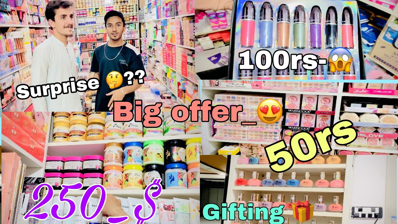 Branded Makeup | Cosmetics Wholesale Market in Rawalpindi | Foundation | Lipstick | other products😍￼