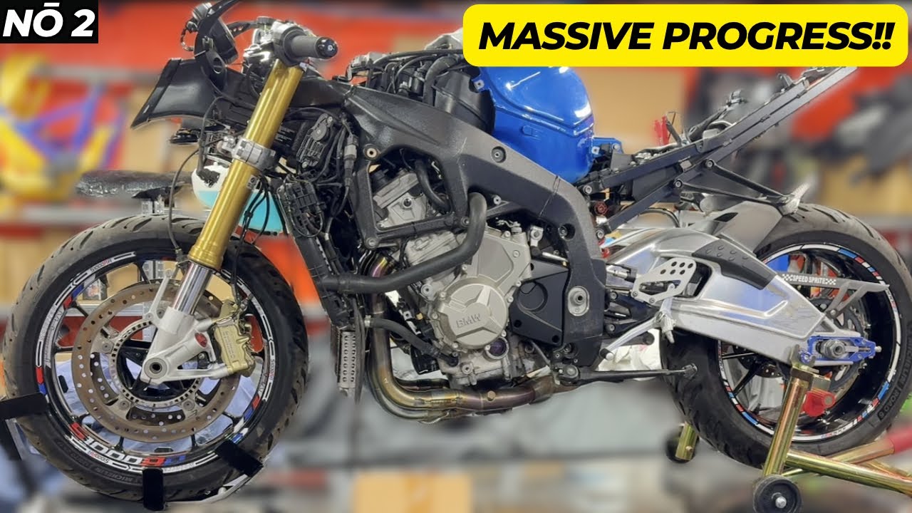REBUILDING A CRASH-DAMAGED BMW S1000RR PT.2