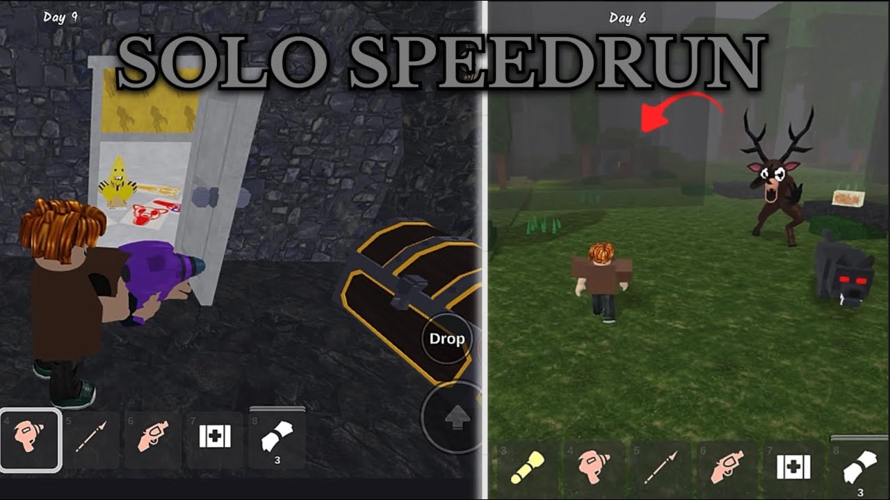 Solo Speedrun of 99 Night in the Forest Finding 4 Childrens - Full Gameplay (27:05)