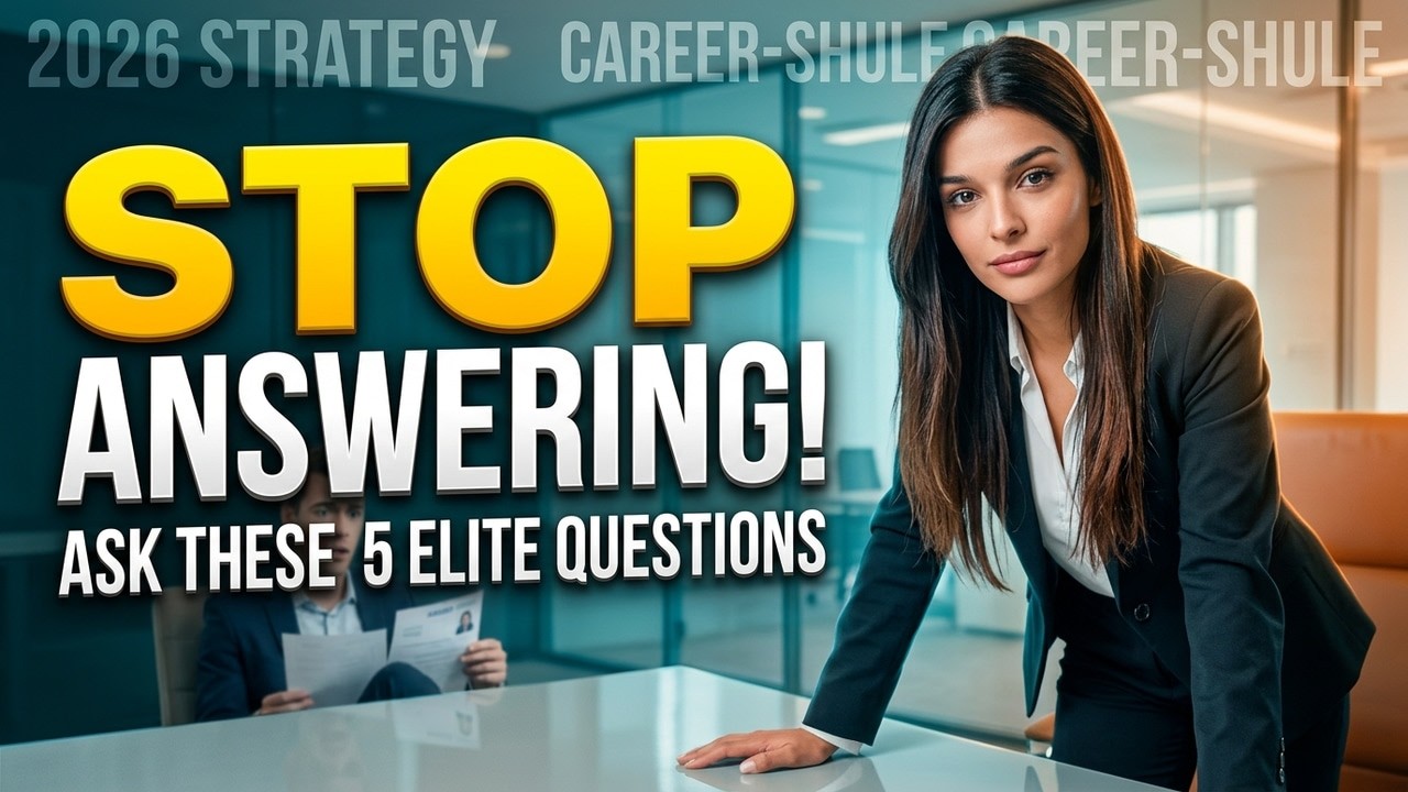 Stop Being Quiet: Ask These 5 Questions to Get Hired in 2026
