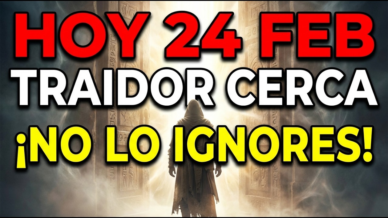 24 DE FEBRERO: DIOS DICE: SI DEJAS ESTE VIDEO TU PETICIÓN SERÁ CANCELADA AHORA MISMO...