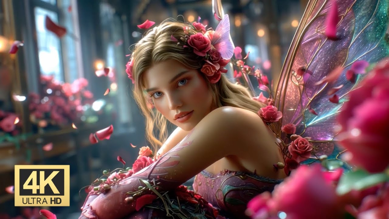 Fatal Attraction | A Gothic Valentine | Dark Fantasy Romance | Fairies Elves |  AI Short Film
