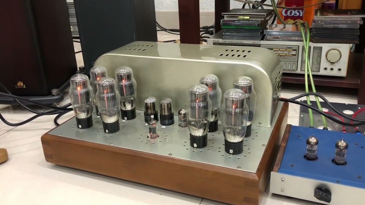 Castle Knight 4 speaker - OTL 6h13c monoblockamplifier -& Shine 7 preampifier