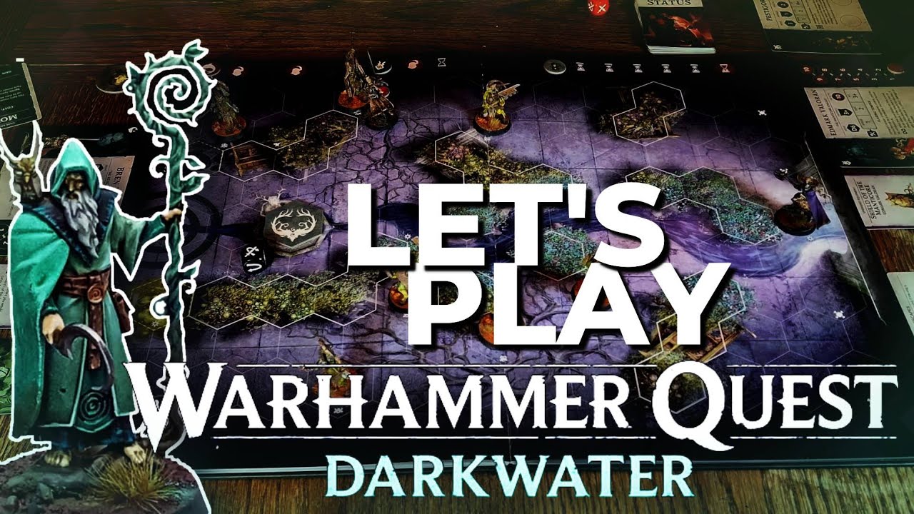 ДАВАЙТЕ ИГРАТЬ! | Warhammer Quest DARKWATER | Отчёт о битве в режиме «Схватка»