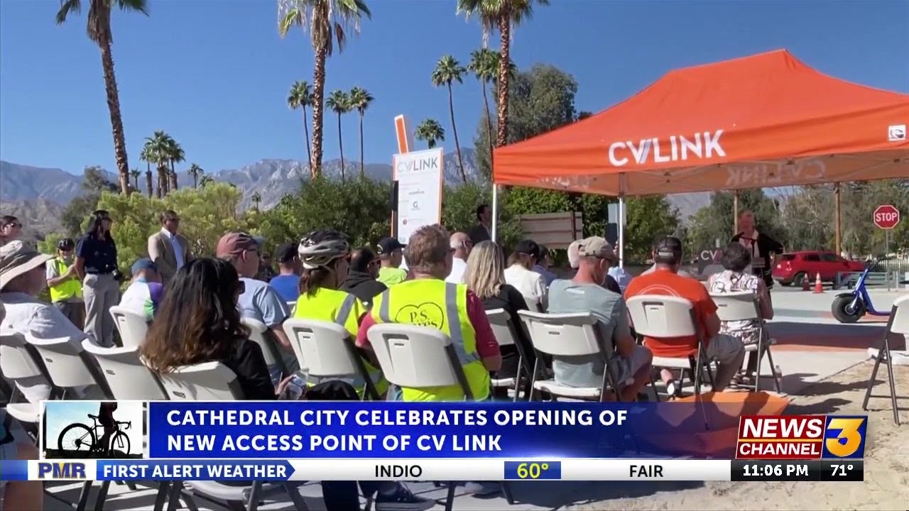 CV Link opens in Palm Springs and Cathedral City