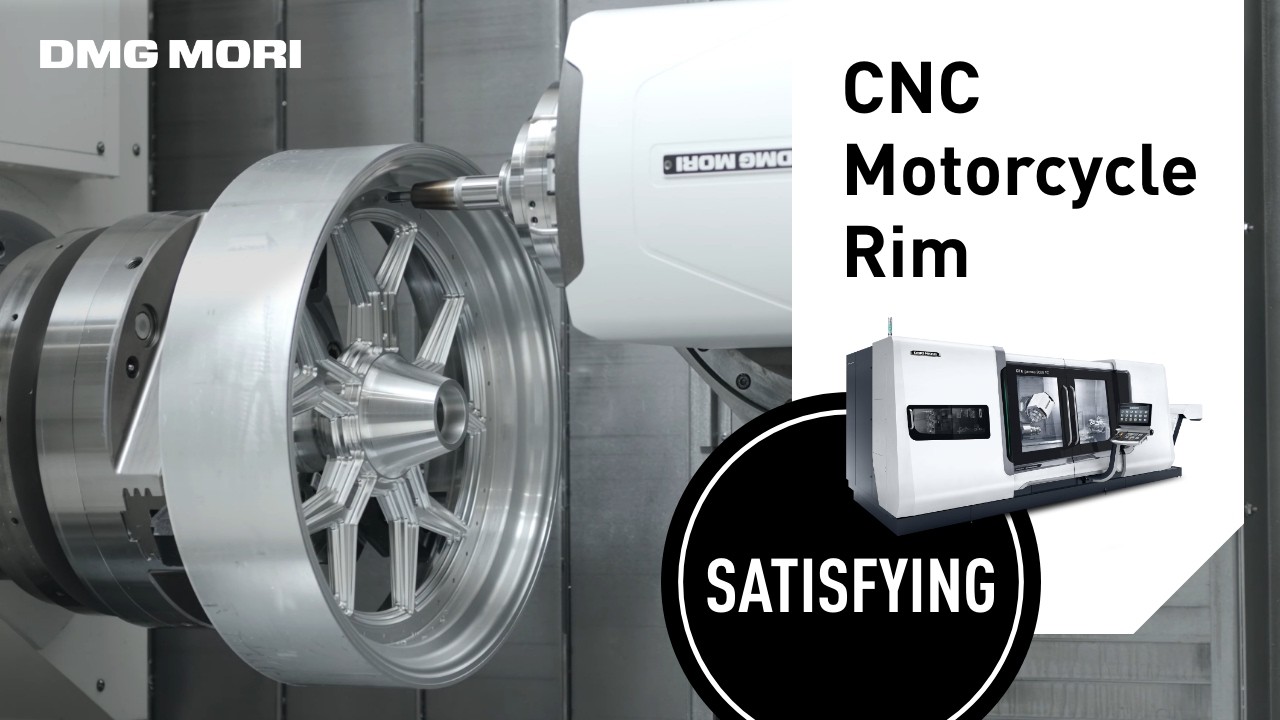 Motorcycle Machining Showcase – Crafting a Harley Davidson Rim