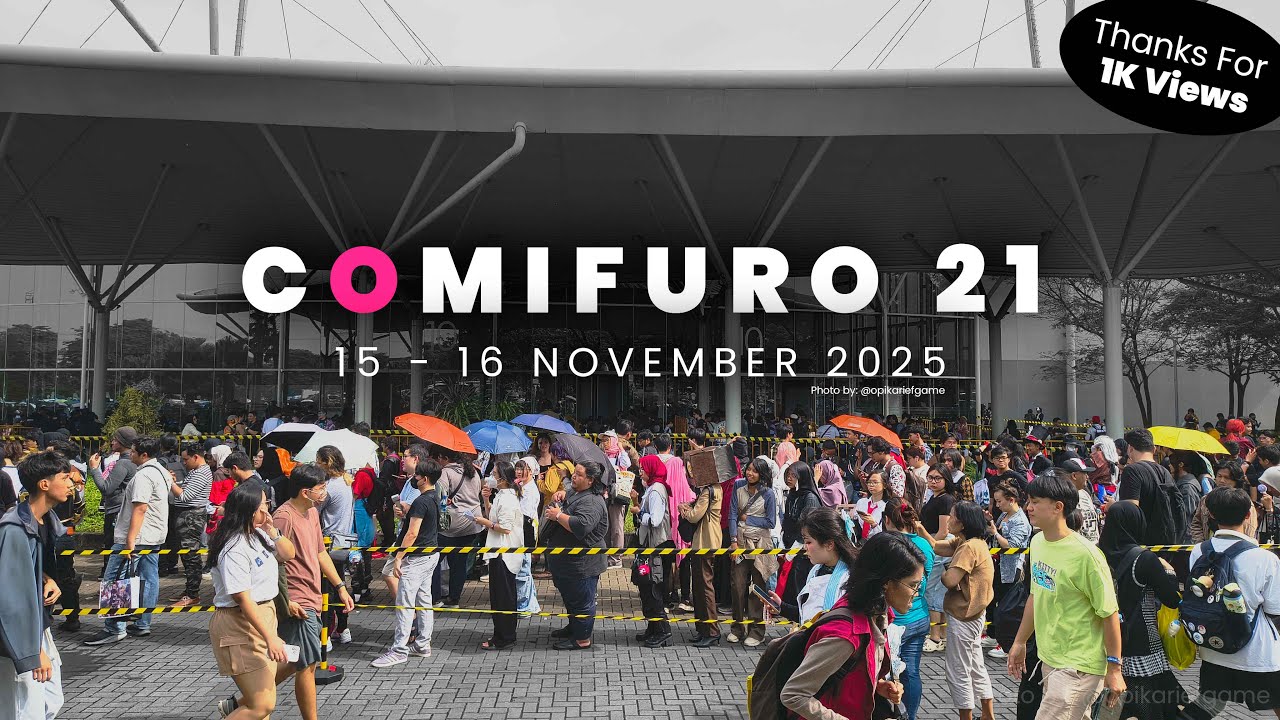 【VLOG】COMIFURO 21 EXPERIENCE — Suasana Booth Bikin Lupa Waktu!
