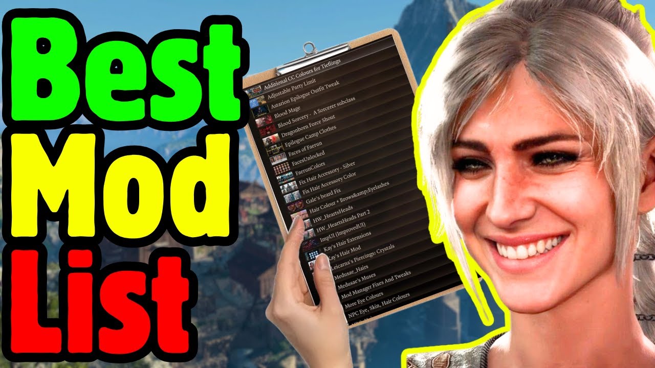 COMPLETE BEST MOD LIST For Baldur's Gate 3