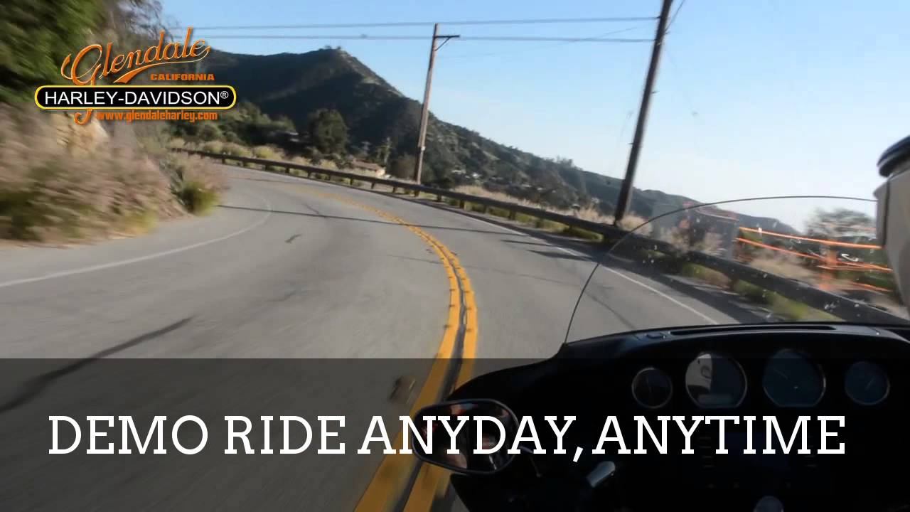 TEST RIDES ANYDAY, ANYTIME AT GLENDALE HARLEY