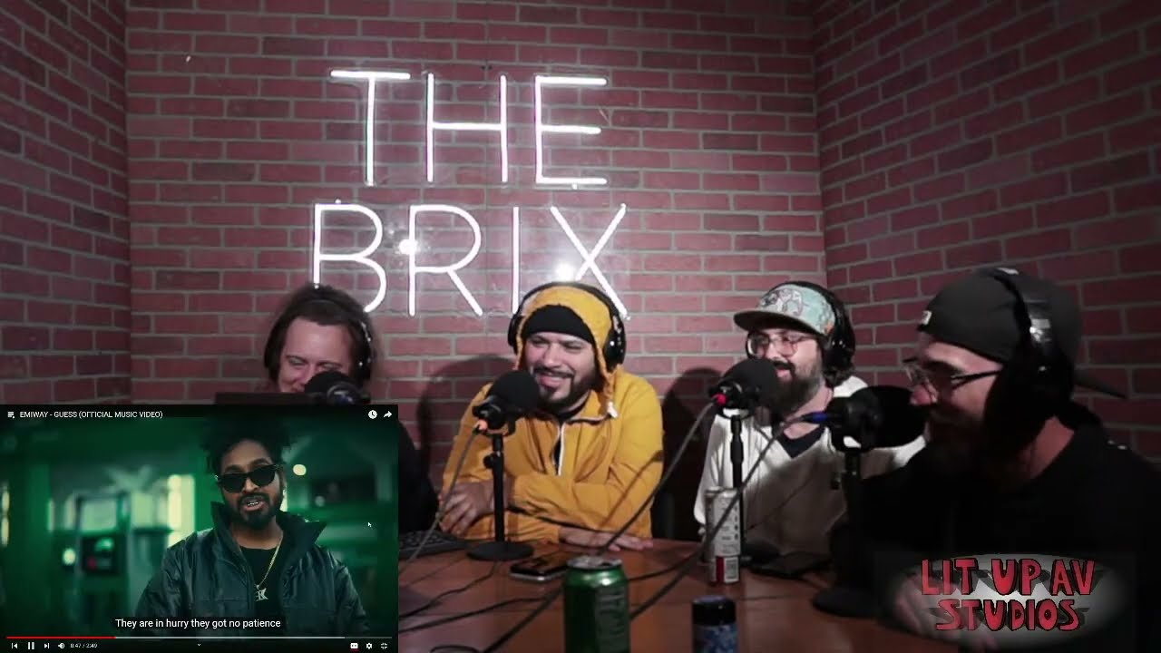 Lit Up AV Reaction: EMIWAY - GUESS (ОФИЦИАЛЬНОЕ МУЗЫКАЛЬНОЕ ВИДЕО)