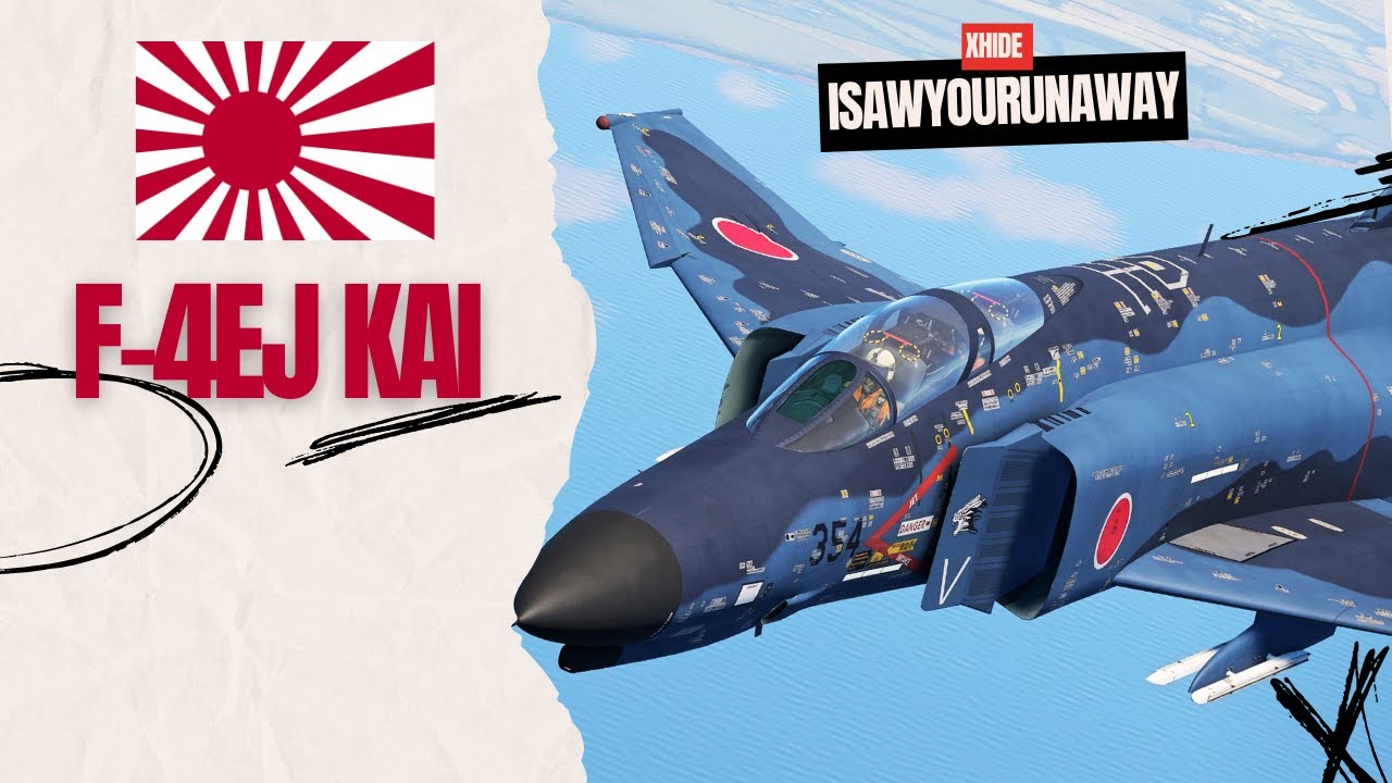 Лучший фантом игры - F-4EJ Kai в #warthunder