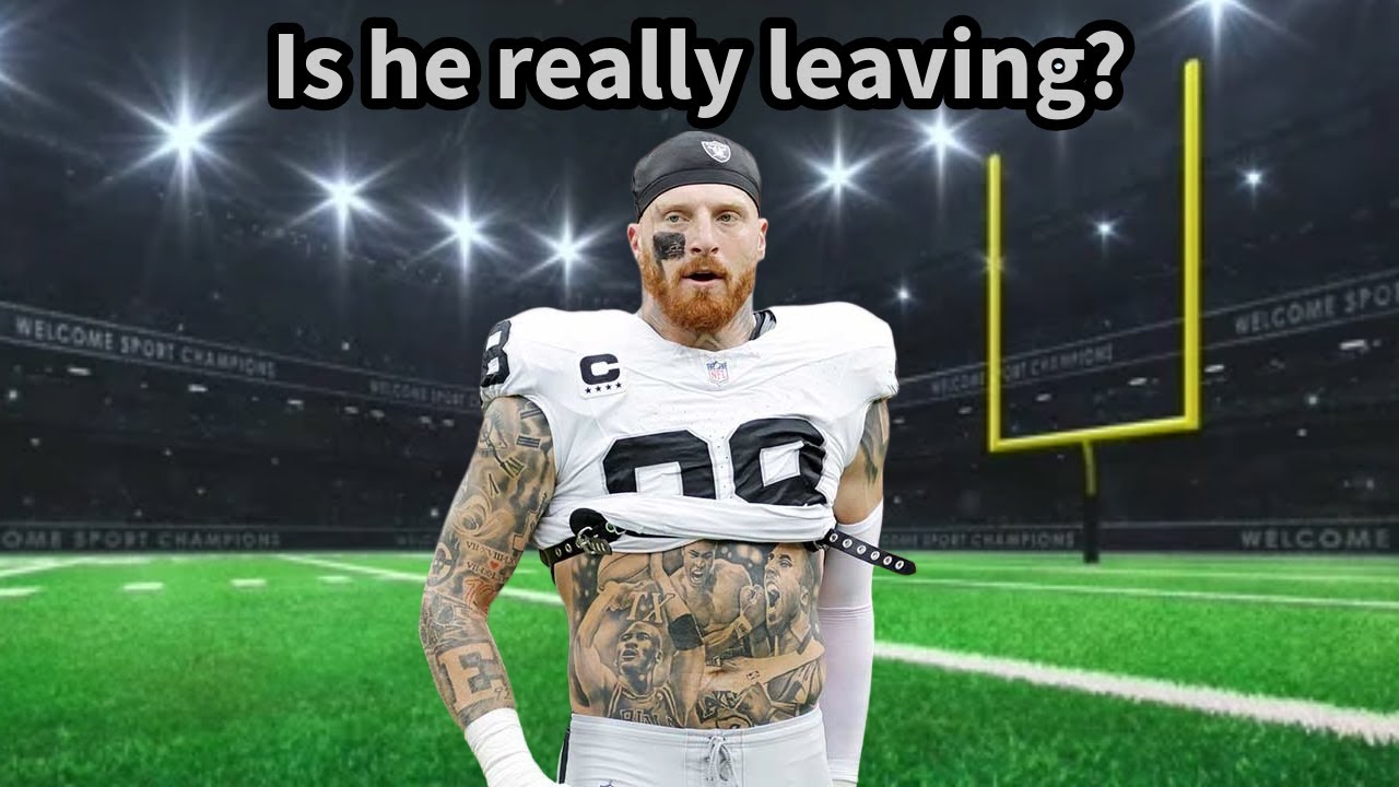 Believe Maxx Crosby is gone when he's gone