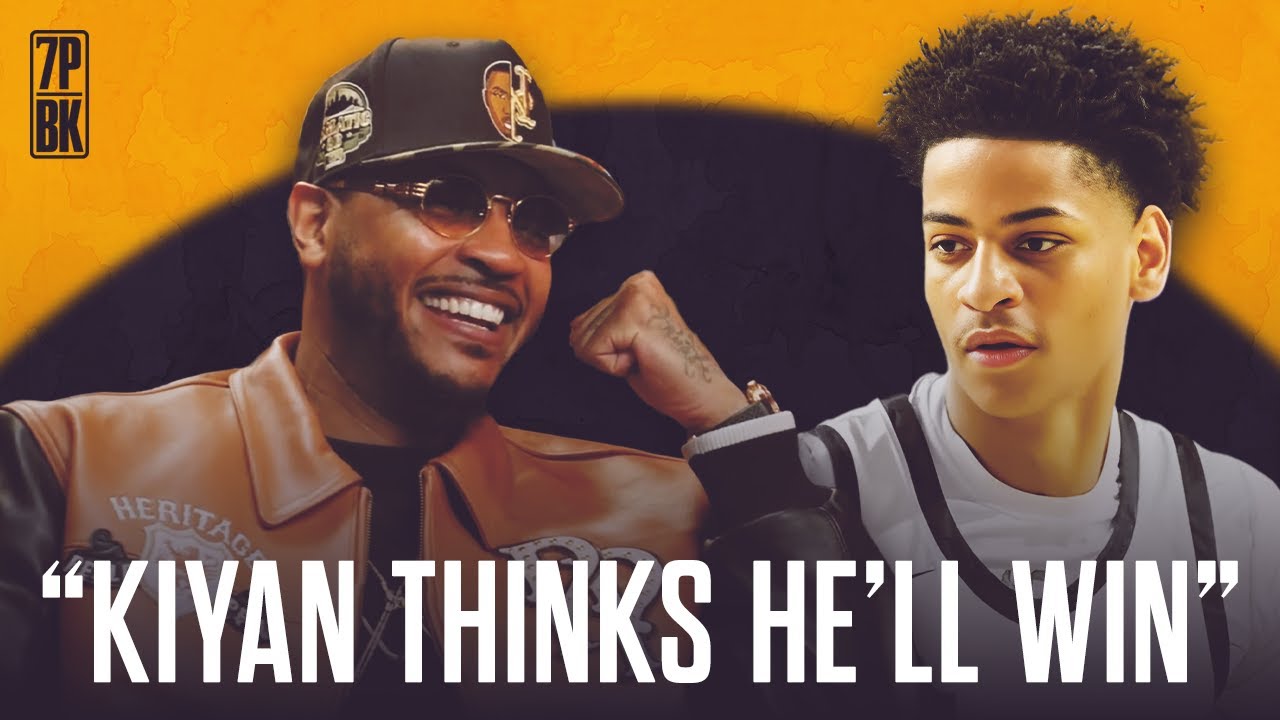 Can Kiyan Anthony Beat His Dad 1-on-1? Carmelo's REAL Response