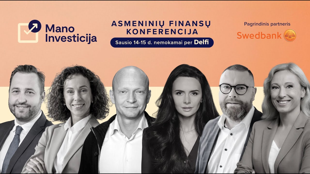Konferencija „Mano investicija“ 2026. Pirma diena