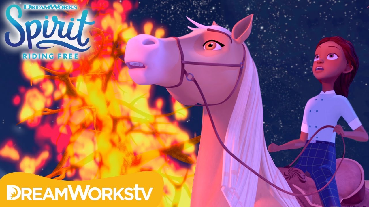 Bonfire Disaster! | SPIRIT RIDING FREE | Netflix