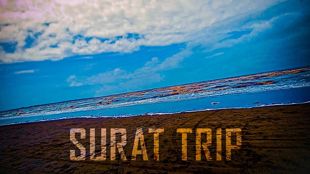 SURAT CITY CINEMATIC 4K VIDEO || BORIVALI TO SURAT CINEMATIC VIDEO || SURAT DUMAS BEACH