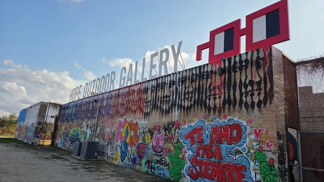 Hope Outdoor Gallery, Graffiti Art, Austin, TX