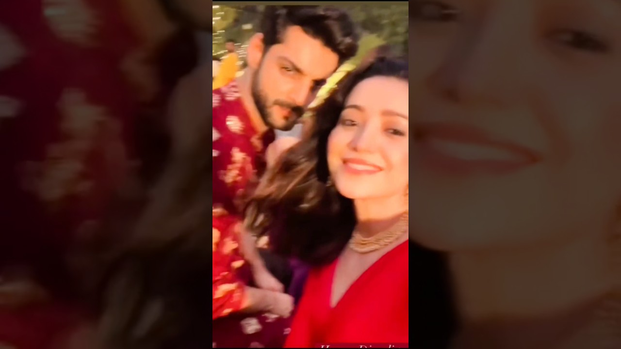 Asha Negi dancing at Surbhi Jyoti and Sumit sangeet night #ashanegi #surbhijyoti