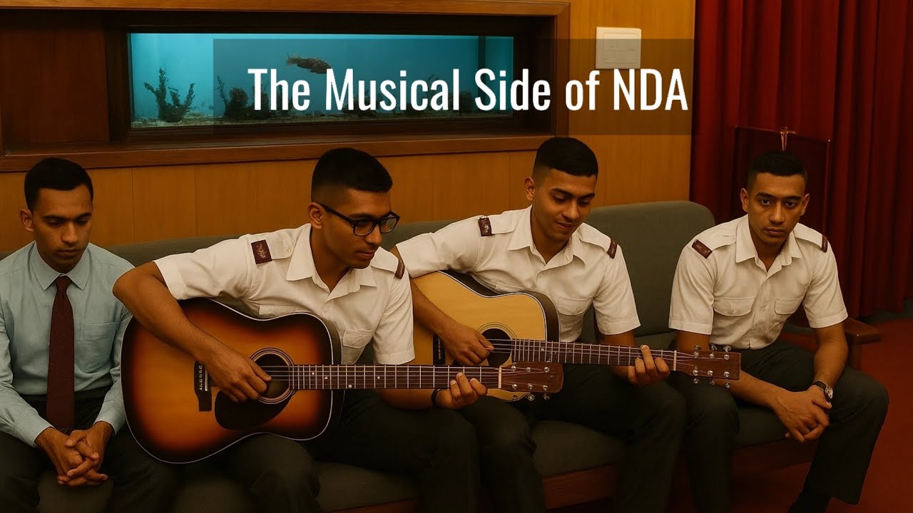 Bollywood Vibes at NDA! 🎵 Cadets Sing Their Heart Out in a Beautiful Medley #nda 
