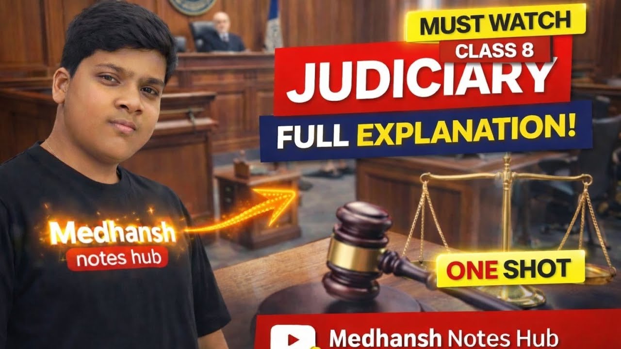 Class 8 civics chapter 4 judiciary