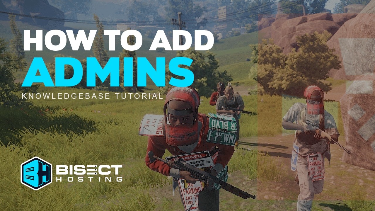 Как добавить администраторов на Rust-сервер!