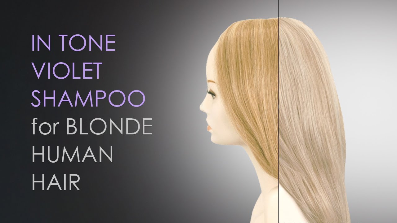 Jon Renau - Easihair | How to  Apply In Tone Violet Shampoo for Blonde Human Hair