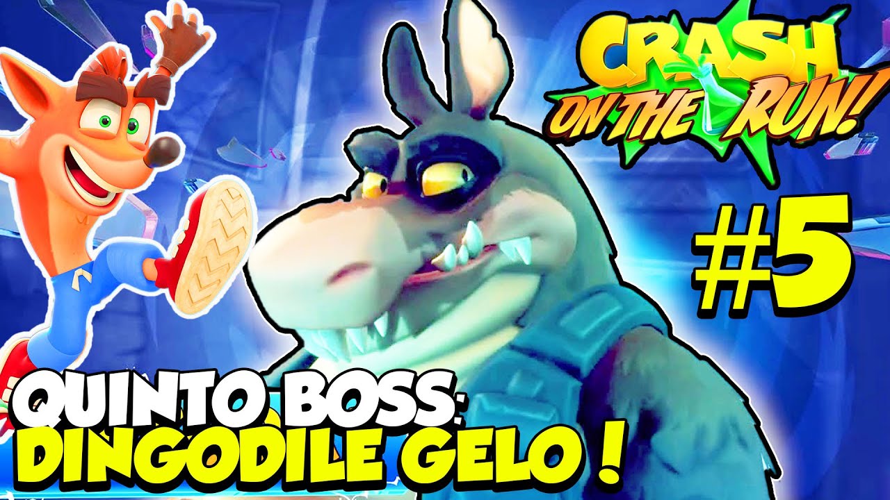 CRASH ON THE RUN - QUINTO BOSS: DINGODILE GELO! - Android ITA - (Salvo Pimpo's)