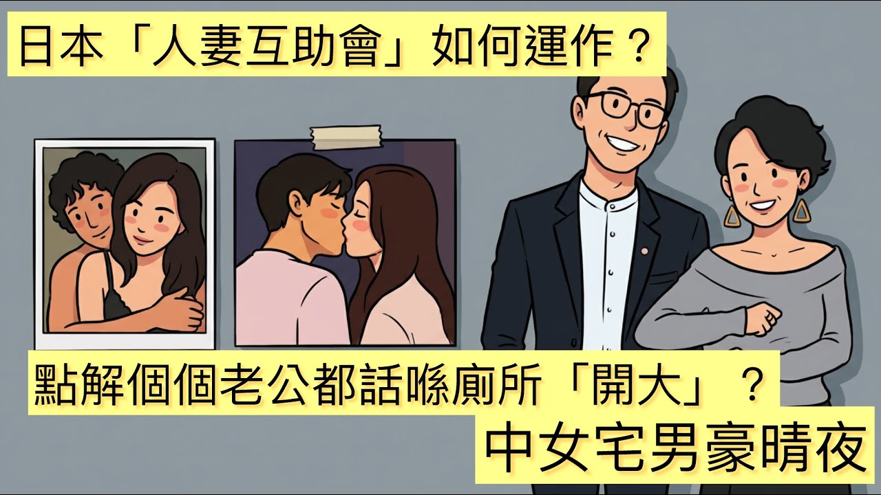 中女宅男豪晴夜 #人妻互助會 #夫妻日常 #最強小三 #用妻姓