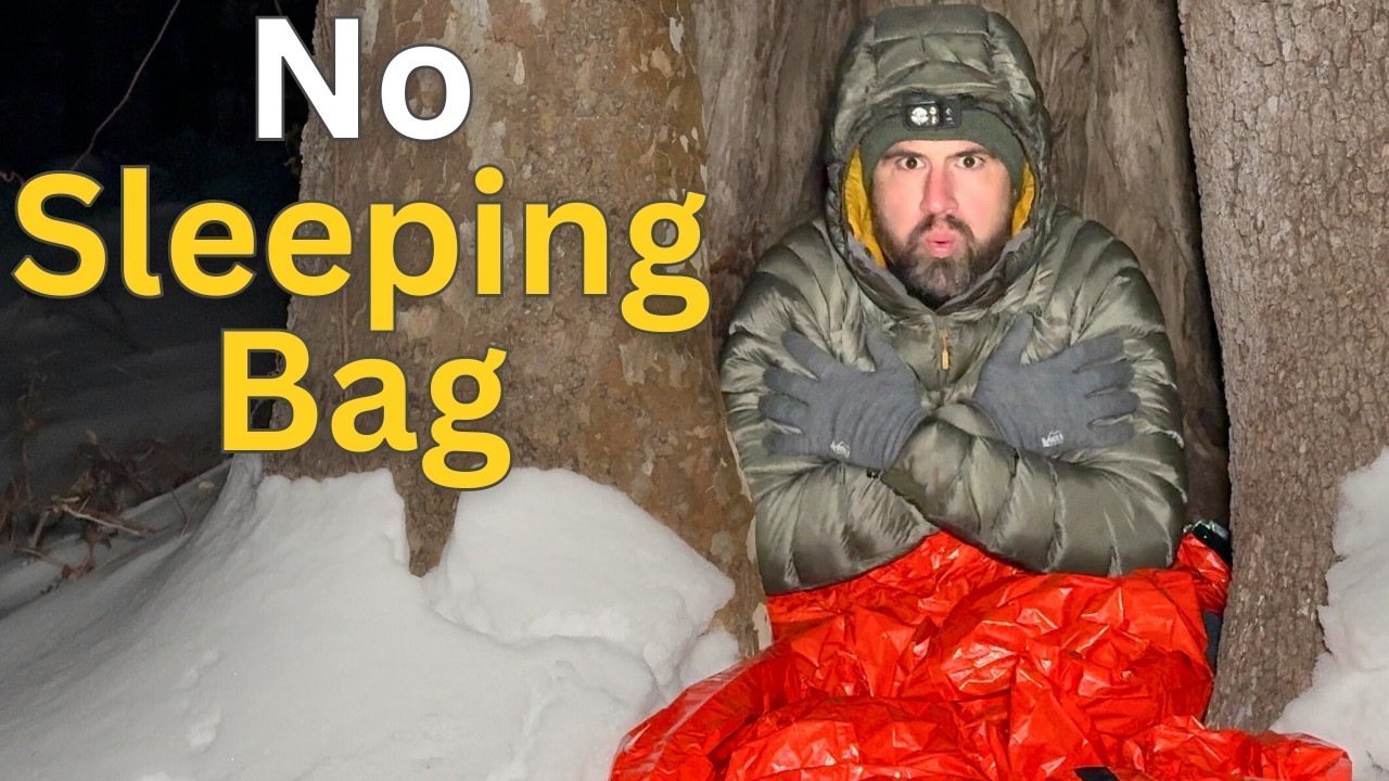 Can I Survive 5°F(-15°C) with Just a Bivvy Bag, Alone in a Tree?